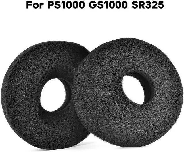 Alt view image 2 of 6 - Headphone Foam Earpads Noise Cancelling Foam Cushions for PS1000 GS1000 SR325 Headphone Comfortable Touching Earmuff