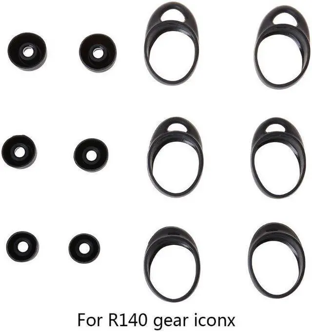 Main image of Washable Silicone Sleeve Earbuds Ear Buds Tips for Gear iConX SM-R1 Earphone Repair Parts Spare Parts