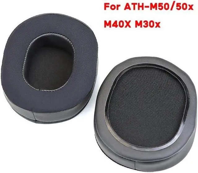 Alt view image 6 of 6 - Cooling Gel Ear Pads for ATH M50/50x M40X M30x Headset Soft Earcups Cover Headphone Earpads Sleeves Replacement