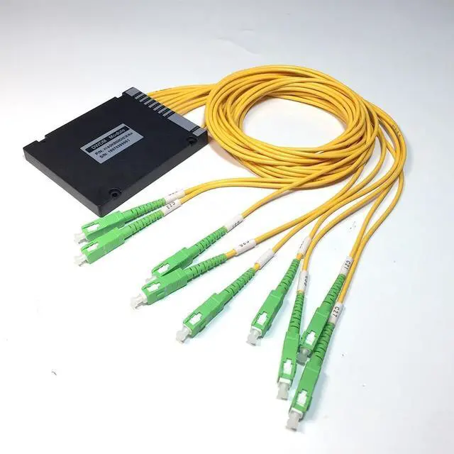 Alt view image 3 of 6 - 8CH Module MUX/DEMUX Fiber Optical Wavelength Division Mulitplexer WDM