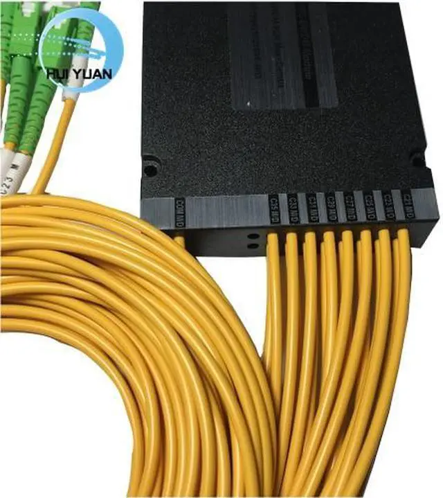 Alt view image 5 of 6 - 8CH Module MUX/DEMUX Fiber Optical Wavelength Division Mulitplexer WDM