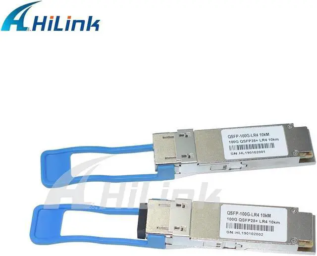 Alt view image 5 of 5 - 100G 1310nm 10Km QSFP+ LR4 Fiber module 100g optical transceiver