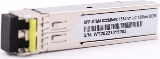 Main image of 120km Single Mode SFP-STM4 622M 622Mbit/s 1550nm LC Duplex 80KM SMF SFP Transceiver