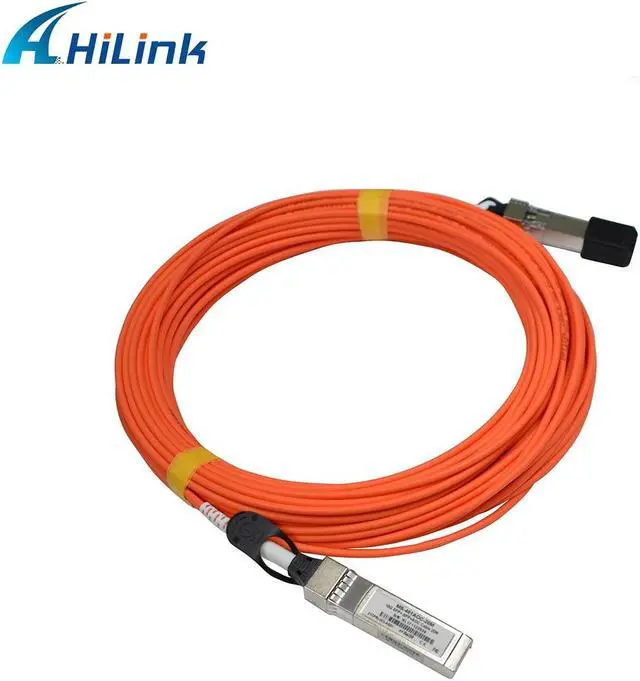 Alt view image 5 of 5 - 10Gbps Ethernet AOC Cables 20m SFP-10G-AOC20M Cables