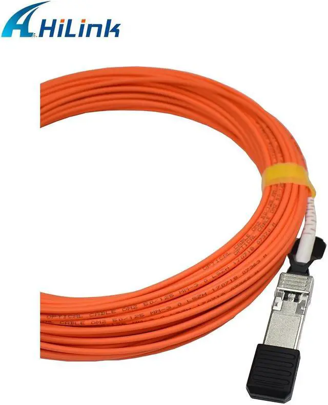 Alt view image 4 of 5 - 10Gbps Ethernet AOC Cables 20m SFP-10G-AOC20M Cables