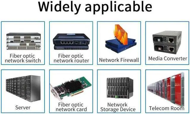 Alt view image 6 of 6 - Abura huawie--H3C SFP28 10G 25G 40G Fiber 1310nm 10 40 60 80 100 km fiber Optic Transceiver SFP Module