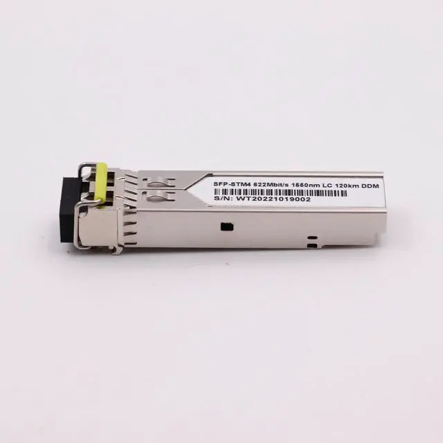 Alt view image 4 of 6 - 120km Single Mode SFP-STM4 622M 622Mbit/s 1550nm LC Duplex 80KM SMF SFP Transceiver