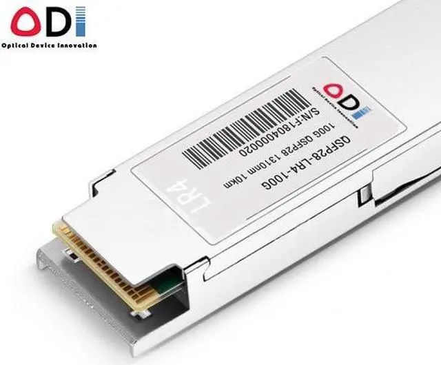 Alt view image 2 of 6 - aruba 1310nm 10KM LC 100G QSFP28 with Extreme Networks HW Switch 100G SFP Module