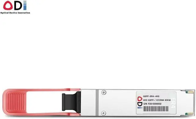 Alt view image 3 of 6 - SFP LC Connector QSFP+-40G-ER4 Optical Transceiver FTTH 40km SMF ER4 1310nm QSFP+