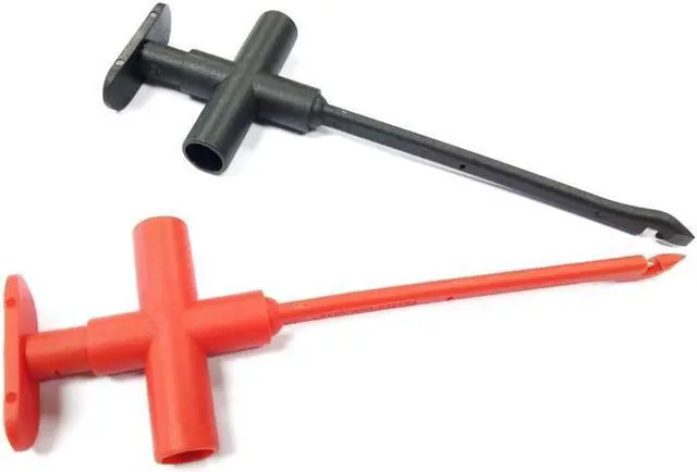 Alt view image 3 of 6 - JM-TJ006 2PCS Multimeter Tip  Test Probe 4Mm Banana Plug Replaceable Safe And Nondestructive Wire Puncture