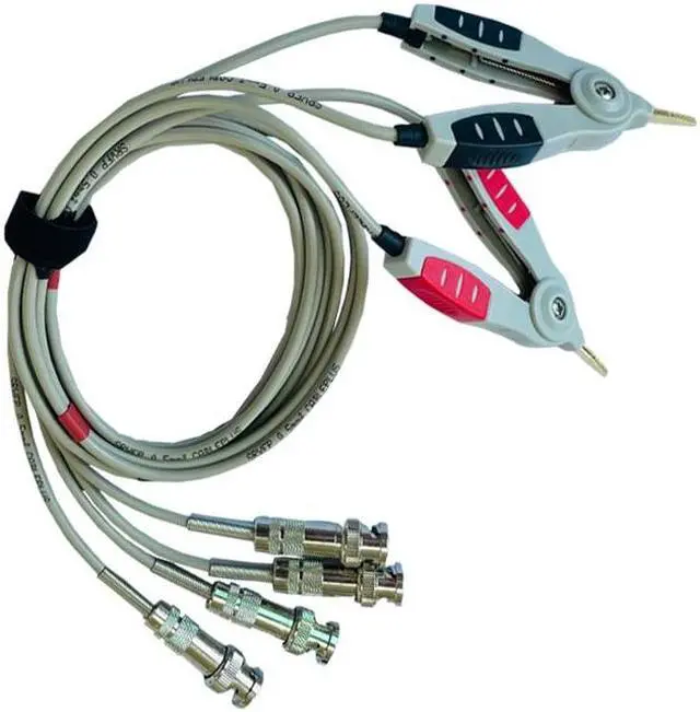 Main image of 800MM LCR Meter Test Leads Clip Terminal Kelvin Line High Quality Four Wire Lead Kelvin Probes Kelvin Clip