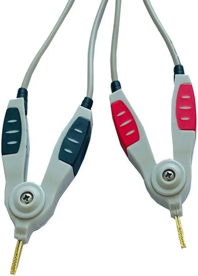 Alt view image 6 of 6 - 800MM LCR Meter Test Leads Clip Terminal Kelvin Line High Quality Four Wire Lead Kelvin Probes Kelvin Clip