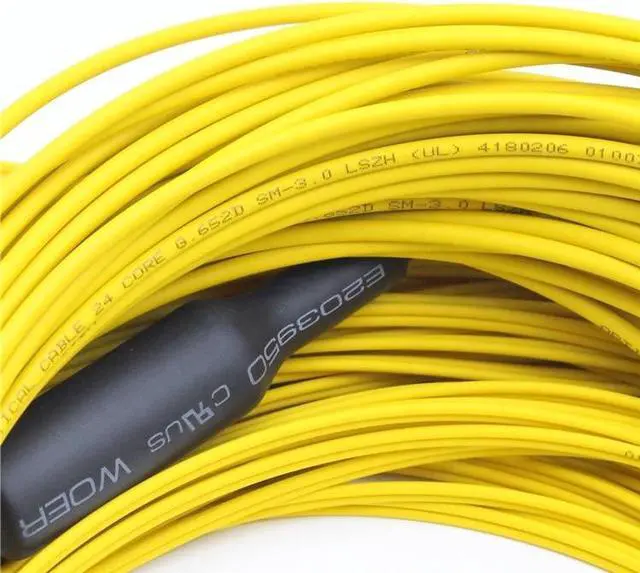 Alt view image 4 of 6 - Fiber Optical 8 CORE 12Core MPO FTTH Fiber Optic Cable MPT MPO CABLE LSZH 3.0MM