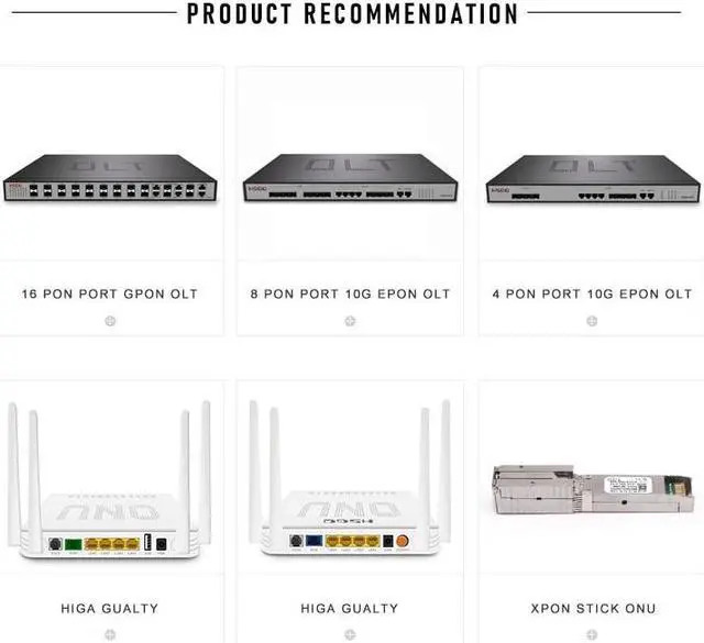 Alt view image 4 of 6 - 40G LC connector LR4 QSFP+ FTTH Fiberhome SFP For any olt