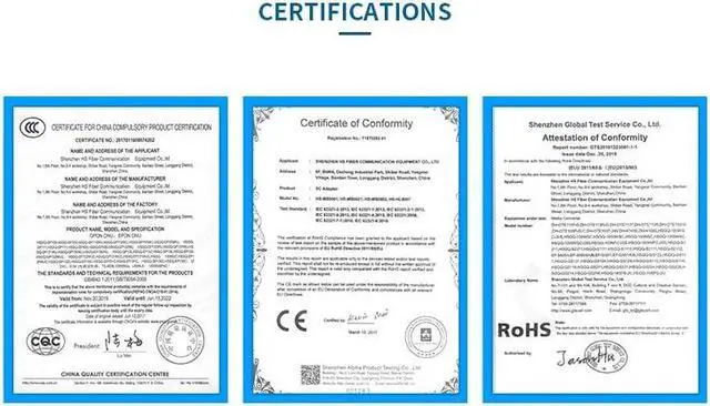 Alt view image 6 of 6 - 40G LC connector LR4 QSFP+ FTTH Fiberhome SFP For any olt