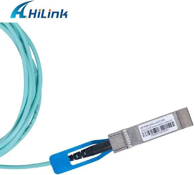 Alt view image 4 of 4 - High Performance Computing 25G SFP28 to SFP28 AOC 3M Active Optical Cable