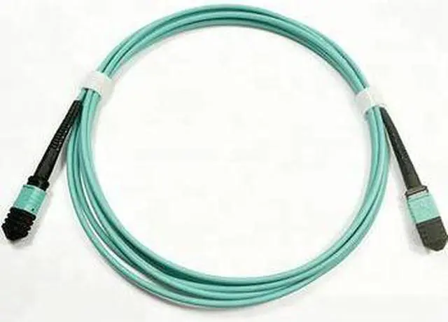 Alt view image 3 of 6 - FTTH Fiber Connecters Mpo Om3 Fiber Optic Mpo Patch Cable 12 Cores Mpo Fiber Patch Cord Simplex Mode