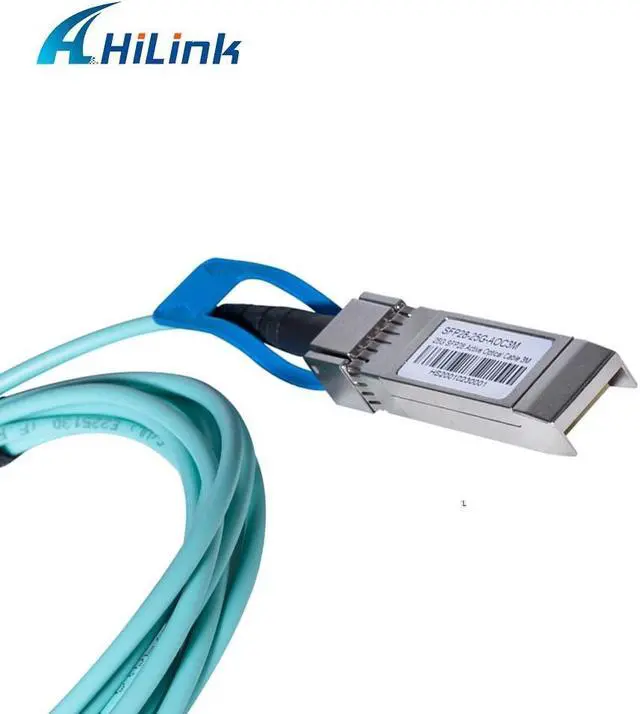 Alt view image 3 of 4 - High Performance Computing 25G SFP28 to SFP28 AOC 3M Active Optical Cable