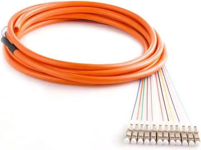 Alt view image 3 of 6 - Multi mode OM1 12 core Pigtail LC Fiber Optical Pigtail