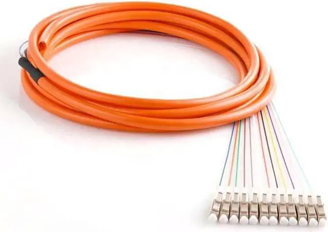 Alt view image 6 of 6 - Multi mode OM1 12 core Pigtail LC Fiber Optical Pigtail