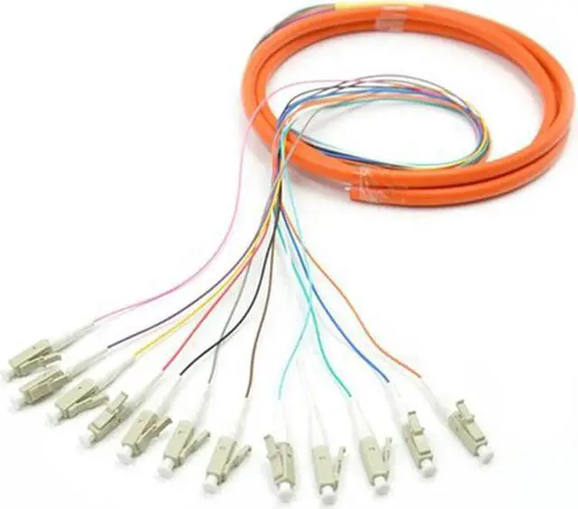 Alt view image 4 of 6 - Multi mode OM1 12 core Pigtail LC Fiber Optical Pigtail