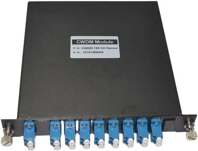 Main image of Passive products Single fiber 8CH Filters 8 channel Mux Demux 1270~1470nm LGX package