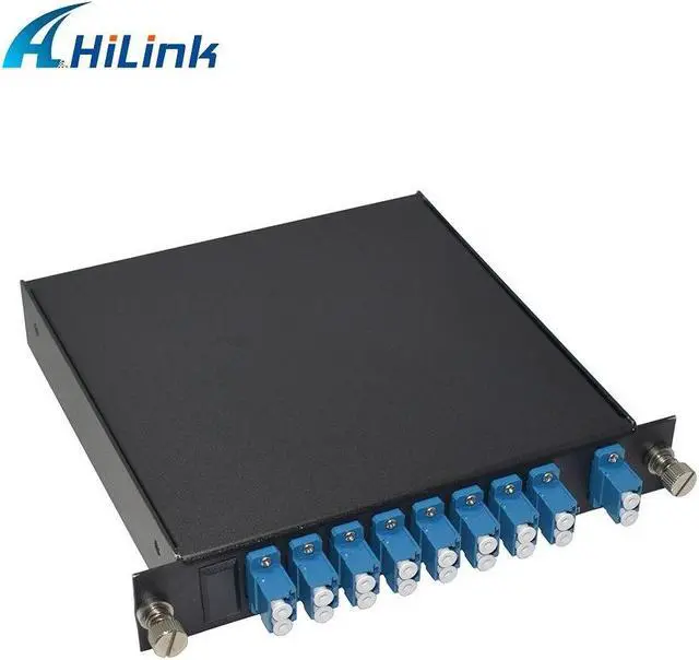 Alt view image 3 of 6 - Passive products Single fiber 8CH Filters 8 channel Mux Demux 1270~1470nm LGX package
