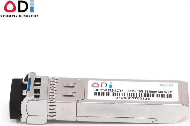 Alt view image 3 of 6 - 10G Dual fibers 1310nm/3.3V/LC 40KM Fiberhome Brocade Ciscco Fiber Optic Equipment SFP+ Module