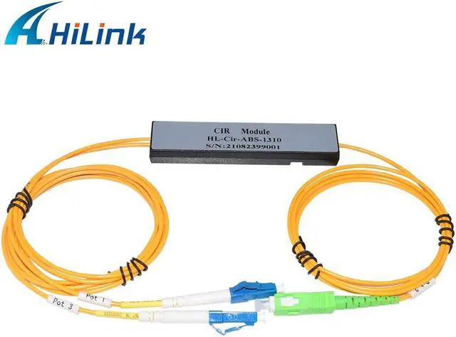Alt view image 6 of 6 - 1310nm, 1550nm 3 Ports Polarization Insensitive Optical Circulator, Steel Type/ABS Box Type Fiber Optic Circulator For DWDM