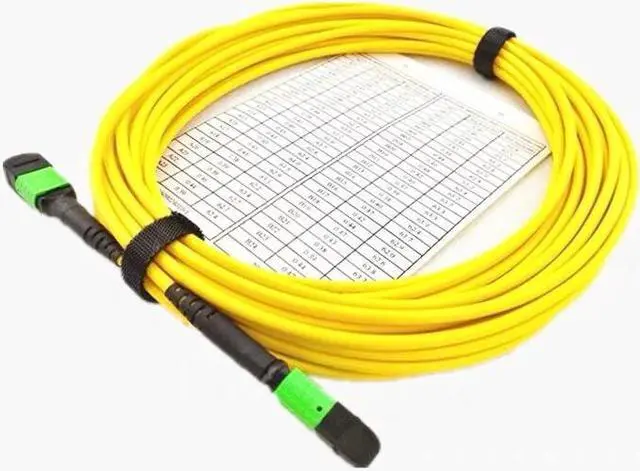 Alt view image 2 of 4 - price single mode fiber patch cable mpo to mpo 8 core male to male with pin mpo connector