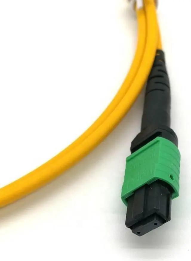 Alt view image 3 of 6 - professional manufacturer fiber optic mpo patch cord 12 core male to male mpo connector single mode fiber cable