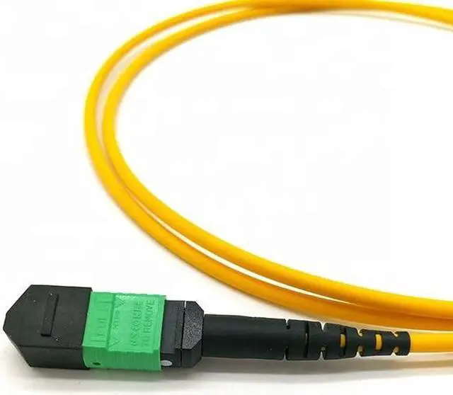 Alt view image 2 of 6 - professional manufacturer fiber optic mpo patch cord 12 core male to male mpo connector single mode fiber cable