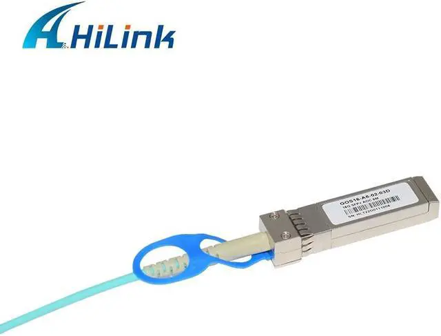 Alt view image 6 of 6 - 16G SFP+ AOC OM3 8M Active Optical Cables 16GGb Ethernet, 4G/8G/16G Fiber Channel applications
