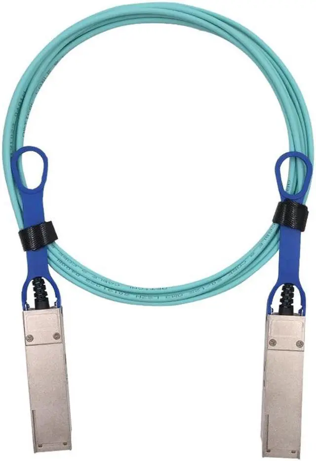 Alt view image 5 of 6 - High speed 56G QSFP+ AOC Cable 3M InfiniBand Active Optical Cable Compatible Mellanox MC220731V-003