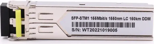 Main image of SFP-STM1 155M 155Mbit/s 1550nm LC Duplex 150KM Single Mode DDM Optical Transceiver SFP Module