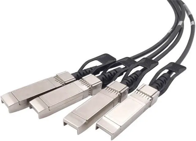Alt view image 4 of 6 - 40G QSFP+-4SFP+ DAC 7M Compatible Extreme ARISTA Mellanox 40G QSFP+ to 4x10GSFP+ Passive Direct Attach Copper Breakout Cable dac