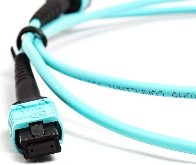 Alt view image 6 of 6 - FTTH optical fiber ribbon MPO/MTP patch cord cable 12 core fan out MPO patch cord for gpon