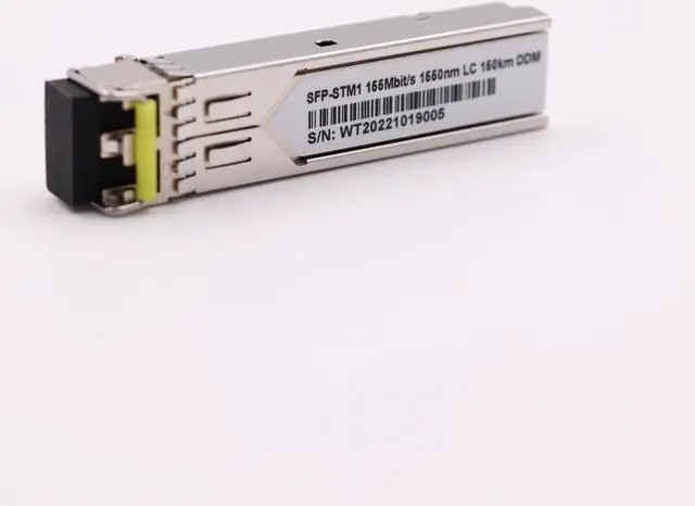 Alt view image 5 of 6 - SFP-STM1 155M 155Mbit/s 1550nm LC Duplex 150KM Single Mode DDM Optical Transceiver SFP Module