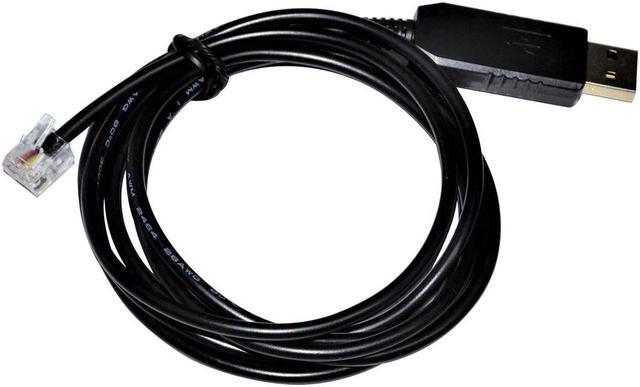 Main image of FT232RL CHIP USB TO UART UART/USB RJ11 PLUG COMMUNICATION CABLE FOR 3RAY ECG SERIES DIGITAL ELECTROCARDIOGRAPH TO PC KABLE Cable length:0.8m