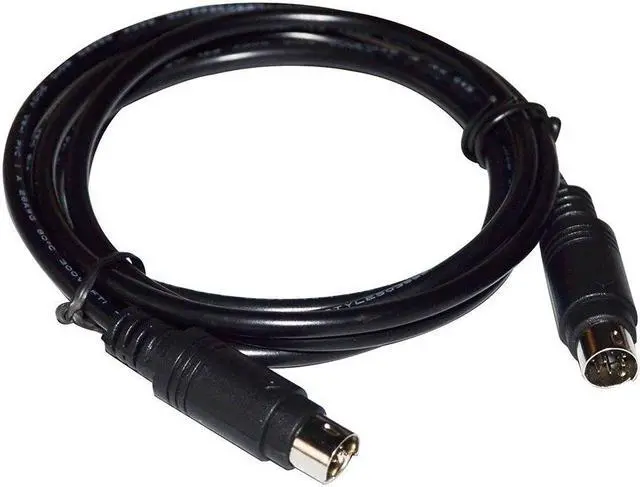Main image of MINI DIN 8PIN MD8 TO MD8 ADAPTER FOR SONY- VIDEO CONFERENCE CAMERA VISCA IN TO OUT NETWORKING DEVICE CASCADING CONNECTION CABLE Cable length:3m