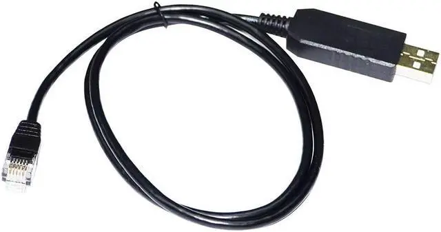 Main image of FT232RL USB RS232 TO RJ11 RJ12 6P4C PLUG SERIAL COMMUNICATION CONSOLE CABLE FOR STEPPING DRIVE CL42 CL86 CL86H Cable length:(1.8m)
(FT232RL Chip)
