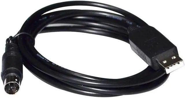 Main image of FT232RL USB TO MINI DIN 5 PIN MD5 MALE CONVERTER SERIAL COMMUNICATION CABLE FOR GT SERIES TOUCHSCREEN TOOL PORT (FT232RL CHIP)
Cable length:5M