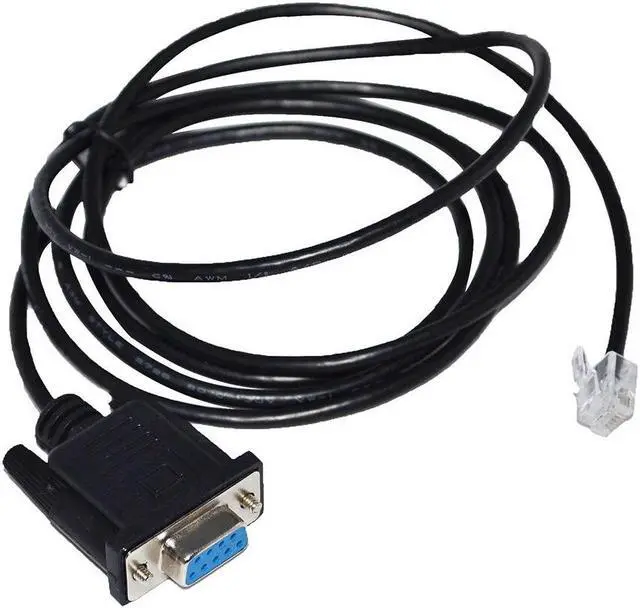 Main image of RS232 DB9 D-SUB 9PIN TO RJ11 RJ12 6P4C ADAPTER SYNSCAN FLASH UPGRADE CABLE FOR PC TO SKYWATCHER SYNSCAN HC HAND CONTROLLER KABLE 5M Length