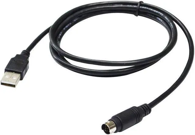 Main image of USB AMINI-DIN 8 PIN MD8 MALE ADAPTER COMMUNICATION CABLE 6.2151.000 FOR METROHM TITRANDO POTENTIOMETRIC TITRATOR CONNECT TO PC 3M Length(3.6M Length)
