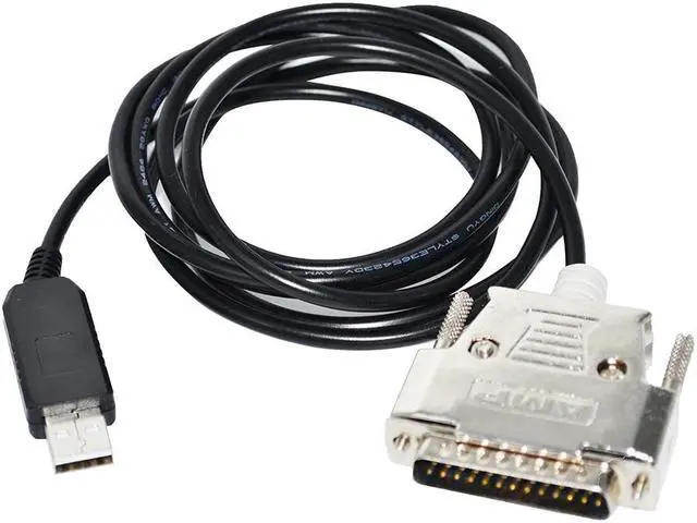 Main image of FT232RL USB RS232 TO D-SUB 25 PIN DB25 MALE ADAPTER SERIAL COMMUNICATION CABLE FOR WT210 WT230 POWER METER TO PC(FT232RL Chip)
Cable length:(1.8m)