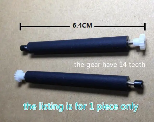 Main image of shaft platen roller For E550 E530 POS Rubber Roller POS Roller