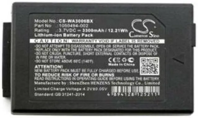 Main image of Battery for Motorola-3 Model C 3 Model S WorkAbout Pro 4 Pantone 7525C Psion 7525