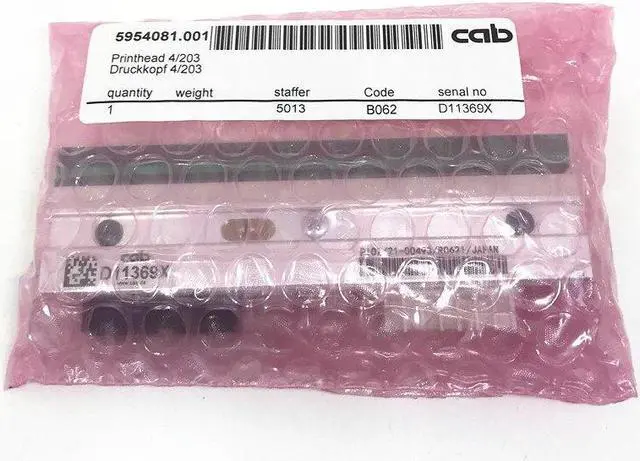 Main image of print head barcode printer printer head For CAB A4+/XC XD4 200dpi