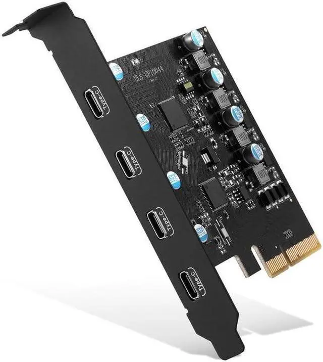 Main image of PCI Express Card USB 3.2/3.1 PCI Express To 4-Port Type C Hub Internal Expansion Card Controller Adapter Desktop PC