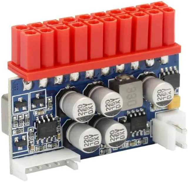 Main image of 90W 12V Silent Fanless Low Power Consumption In-Line DC-ATX ITX Desktop Chassis Computer Power Supply Module 20PIN